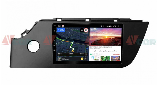 Штатная магнитола VAYCAR 09V6 6/128 ГБ для KIA Rio IV 2020+ на Android 10.0 - фото 189364