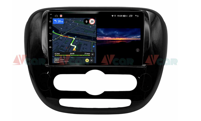 Штатная магнитола VAYCAR 09V3 3/32 ГБ для KIA Soul II 2013-2019 на Android 10.0 - фото 189384