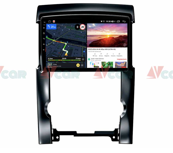 Штатная магнитола VAYCAR 10V6 6/128 ГБ для Kia Sorento II 2009-2012 на Android 10.0 - фото 189494