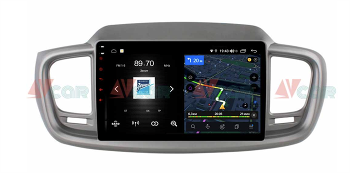 Штатная магнитола VAYCAR 10V4 4/64 ГБ для Kia Sorento III Prime 2015-2020 на Android 10.0 - фото 189554