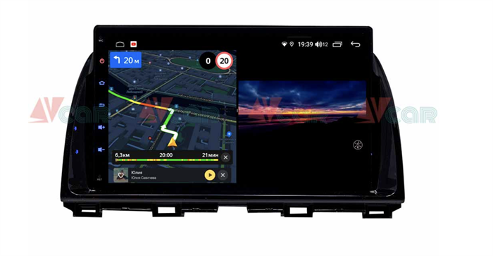 Штатная магнитола VAYCAR 10V3 3/32 ГБ для Mazda CX-5 I 2011-2017 на Android 10.0 - фото 189986