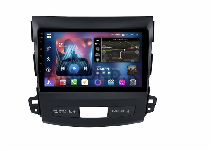 Android 10.0 для Mitsubishi Outlander XL 2006-2012 - фото 190928
