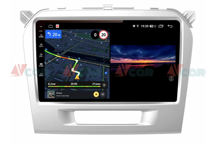 Штатная магнитола VAYCAR 09V3 3/32 ГБ для Suzuki Vitara IV 2014-2024 на Android 10.0 - фото 191427