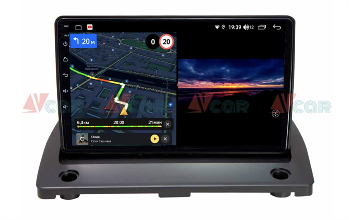 Штатная магнитола VAYCAR 09V3 3/32 ГБ для Volvo XC90 2006-2014 на Android 10.0 - фото 192854