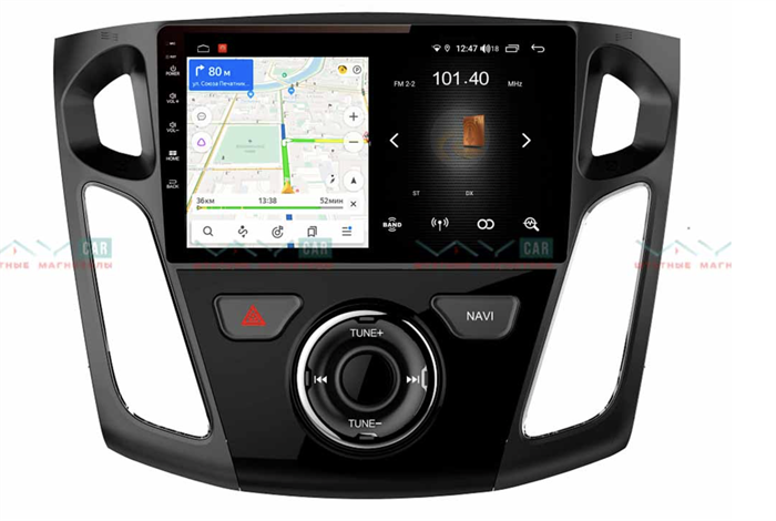 Штатная магнитола VAYCAR 09L 2/16 ГБ для Ford Focus III 2011-2016 на Android 8.1 - фото 193458