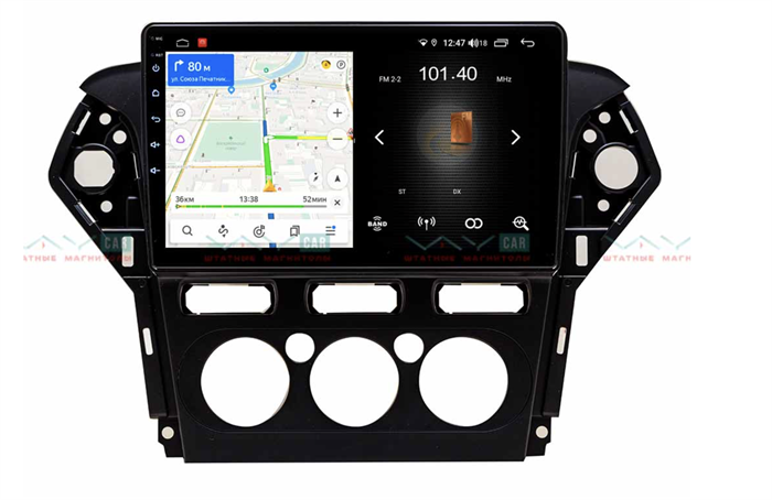Штатная магнитола VAYCAR 10L 2/16 ГБ для Ford Mondeo IV 2010-2015 на Android 8.1 - фото 193464