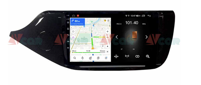 Штатная магнитола VAYCAR 09L 2/16 ГБ для Kia Ceed II 2012-2018 на Android 8.1 - фото 193551