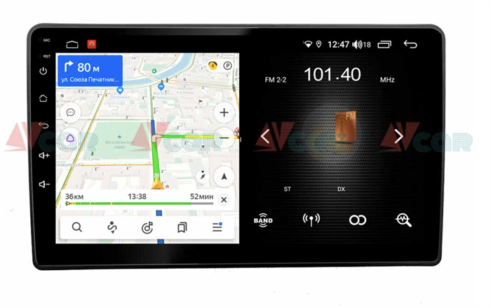 Штатная магнитола VAYCAR 09L 2/16 ГБ для Kia Sorento II 2012-2020 на Android 8.1 - фото 193602
