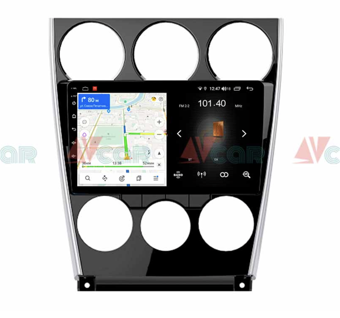 Штатная магнитола VAYCAR 09L 2/16 ГБ для Mazda 6 2002-2007 на Android 8.1 - фото 193635