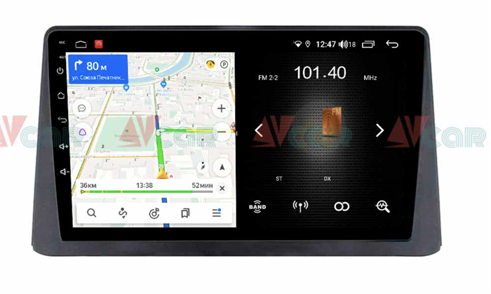 Штатная магнитола VAYCAR 09L 2/16 ГБ для Opel Mokka I 2012-2017 на Android 8.1 - фото 193695