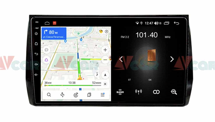 Штатная магнитола VAYCAR 10L 2/16 ГБ для Skoda Kodiaq I 2016-2024 на Android 8.1 - фото 193739