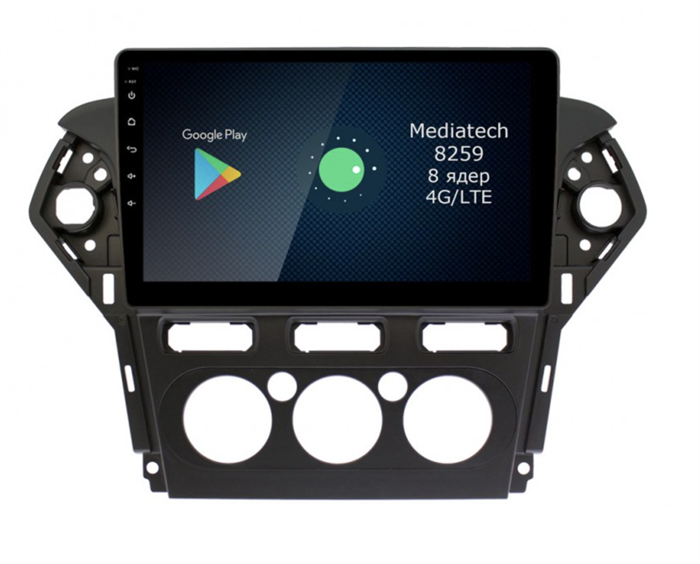 Штатная магнитола Roximo 4G RX-1713M для Ford Mondeo IV 2010-2015 на Android 12.0 (кондиционер) - фото 196939