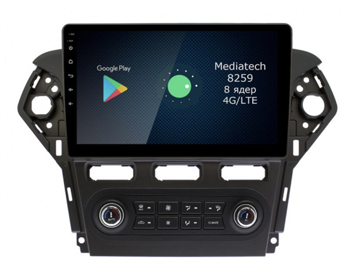 Штатная магнитола Roximo 4G RX-1713N для Ford Mondeo IV 2010-2015 на Android 12.0 (Для комплектации со штатной навигацией) - фото 196945