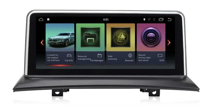 CarMedia MKD-B1024 для BMW X3 (E83) 2003-2010 на Android 8.1 - фото 197498