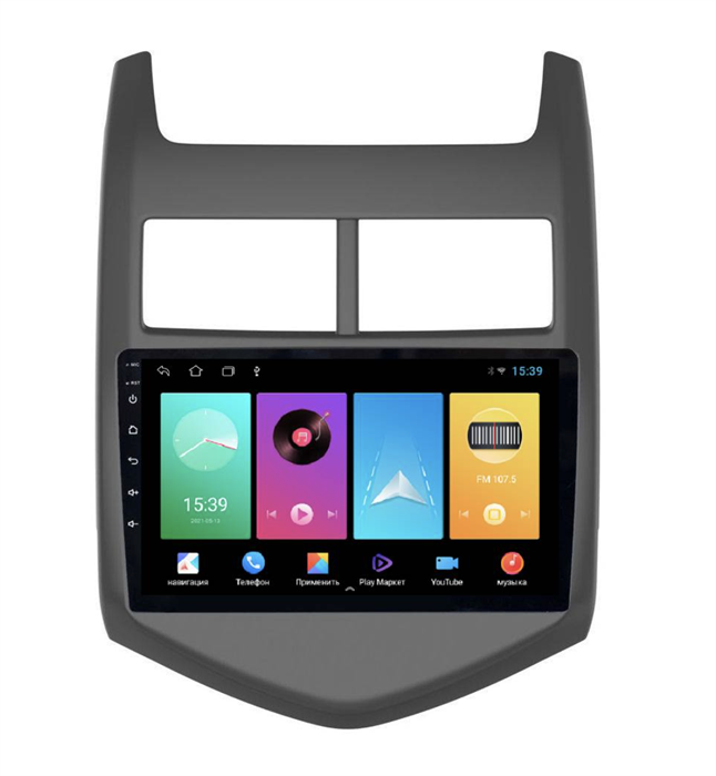 Магнитола FarCar D107M для Chevrolet Aveo 2011-2020 на Android 8.1 - фото 198881