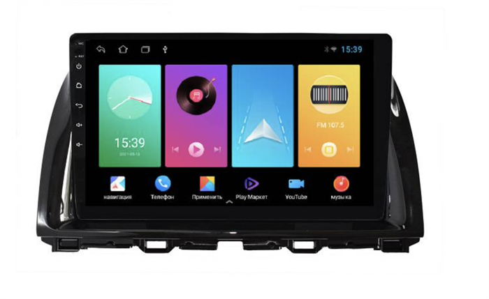 Магнитола FarCar D2007M для Mazda CX-5 I 2011-2017 на Android 8.1 - фото 199038