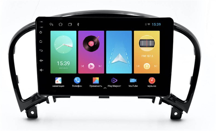 Магнитола FarCar D749M для Nissan Juke I 2010-2019 на Android 8.1 - фото 199076