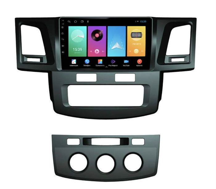Магнитола FarCar D143M для Toyota Hilux 2012+ на Android 8.1 - фото 199449