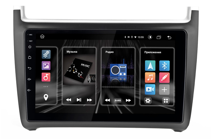 INCAR DTA2-8602 для Volkswagen Polo 5 2009-2019 DSP, 9" на Android 10.0 - фото 203105