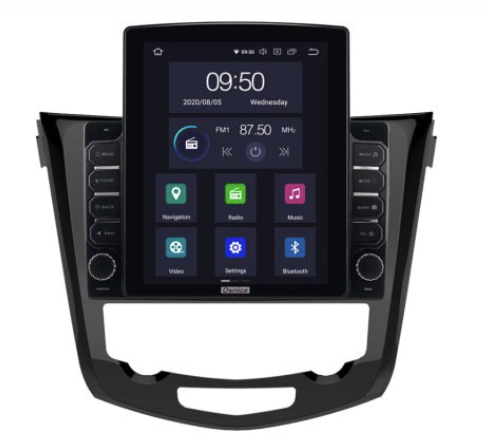 CarMedia OL-1668-HL TESLA для Nissan Qashqai II 2014-2019, X-Trail III (T32) 2015-2019 на Android 10.0 - фото 203563