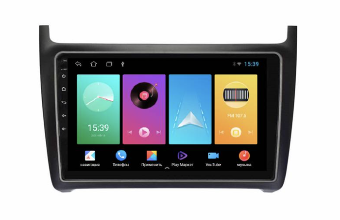 Магнитола FarCar D910M для Volkswagen Polo 5 2009-2019 на Android 8.1 - фото 204268