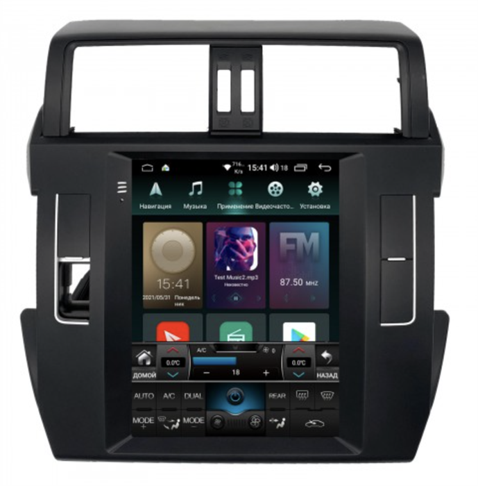 Штатная магнитола Roximo RT-1116 для Toyota Land Cruiser Prado 150 2013-2017 на Android 11.0 - фото 207531