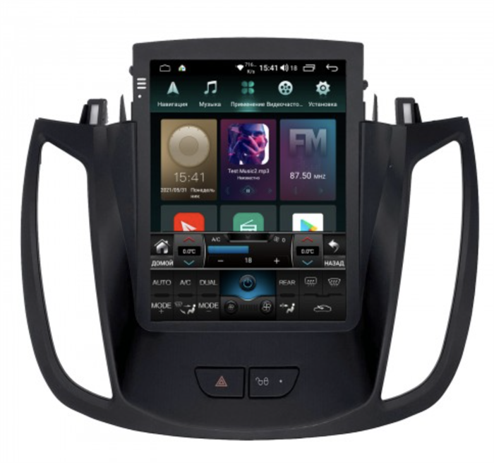 Штатная магнитола Roximo RT-1716 для Ford Kuga II 2013-2019 на Android 11.0 - фото 207555