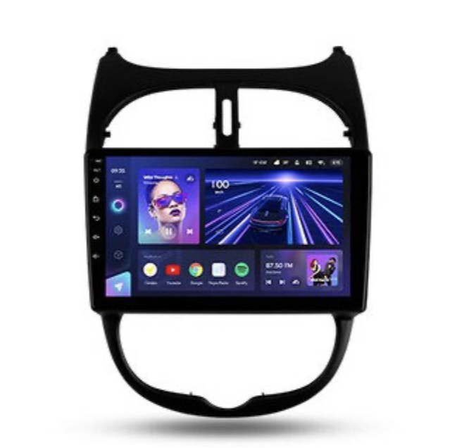 Штатная магнитола Teyes CC3 4/64 ГБ для Peugeot 206 1998-2008 на Android 10.0 - фото 208427