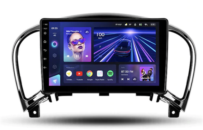 Штатная магнитола Teyes CC3 4/64 ГБ для Nissan Juke 2010-2019 на Android 10.0 - фото 209141
