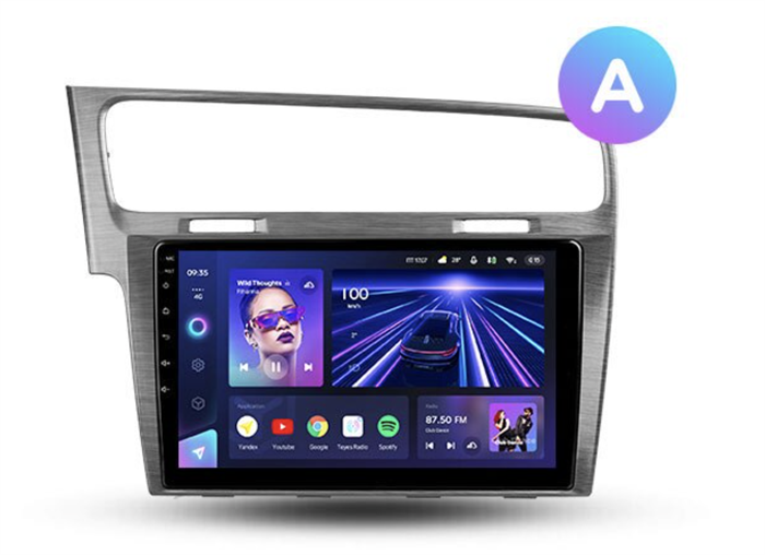 Штатная магнитола Teyes CC3 4/64 ГБ для Volkswagen Golf 7 2013-2019 на Android 10.0 - фото 212064