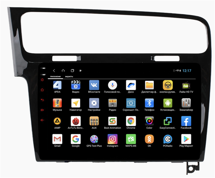 Parafar для Volkswagen Golf 7 2013-2019 на Android 12.0 (PF257XHD) - фото 212554