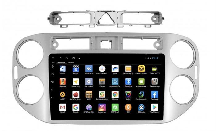 Parafar для Volkswagen Tiguan 2013-2015 на Android 12.0 (PF489XHD) - фото 212559