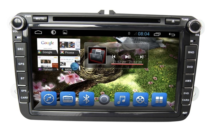 CarMedia KR-8051-T8 Volkswagen Amarok, Passat, Golf, Polo, Caddy на Android 9.0 - фото 212625