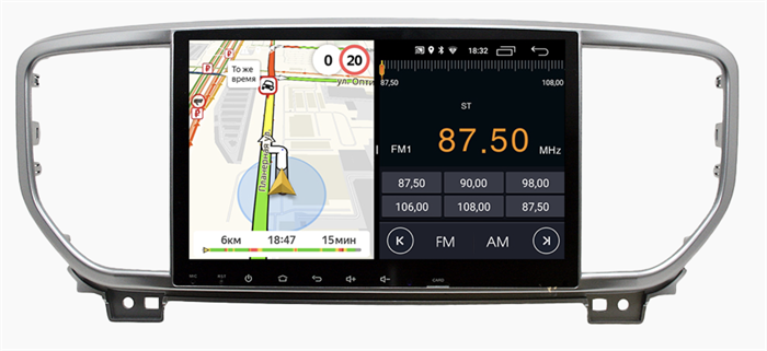 Parafar для Kia Sportage IV 2018-2022 на Android 10.0 (PF577LTX) - фото 217840
