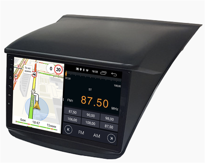 Автомагнитола Parafar для Mitsubishi Pajero Sport, L200 2008-2012 на Android 10.0 (PF220LTX) - фото 217912
