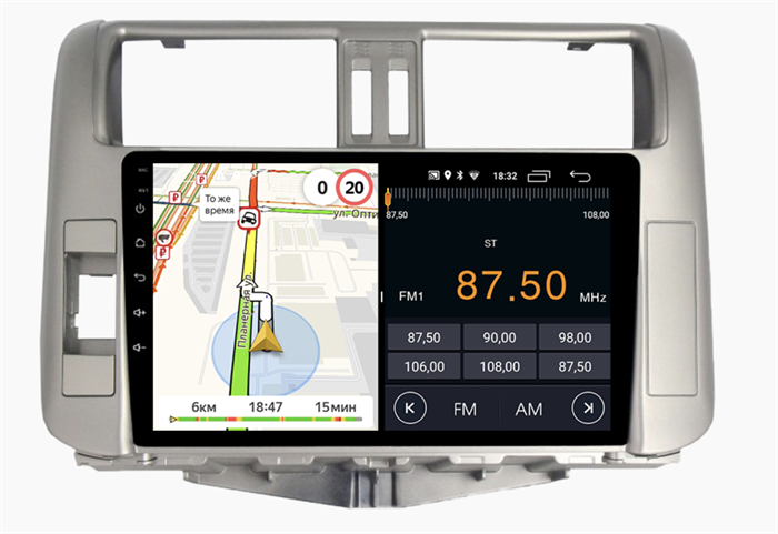 Parafar для Toyota Land Cruiser Prado 150 2009-2013 на Android 10.0 (PF065LTX) - фото 218050