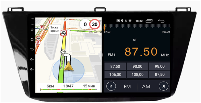 Parafar для Volkswagen Tiguan 2016-2019 на Android 10.0 (PF975LTX) - фото 218155