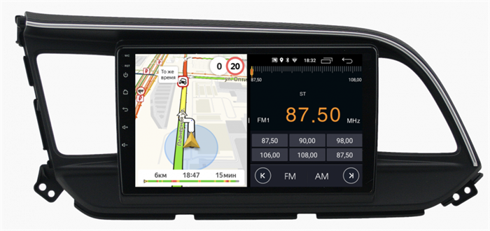Parafar для Hyundai Elantra VI 2019-2020 на Android 10.0 (PF365LTX) - фото 218251
