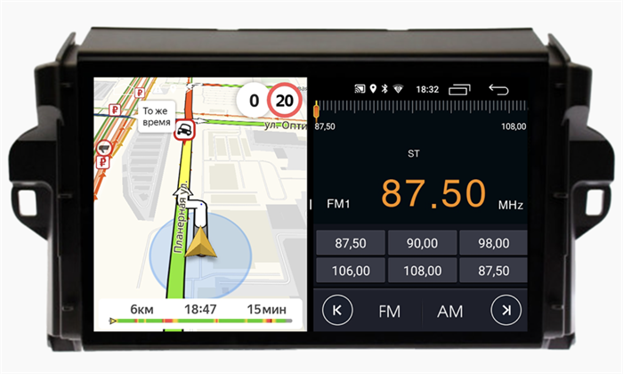 Parafar для Toyota Fortuner II 2015-2025 на Android 10.0 (PF589LTX) - фото 218275