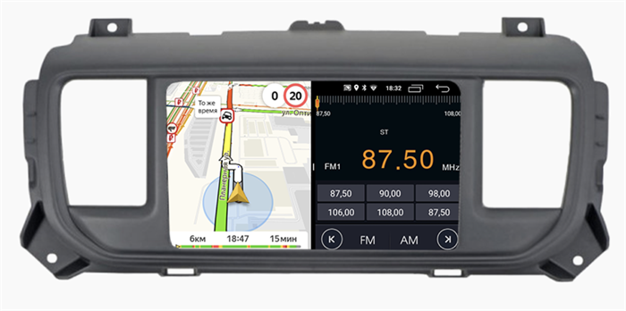 Parafar для Peugeot Expert 2016+, Traveller 2016+ на Android 10.0 (PF555LTX) - фото 218343