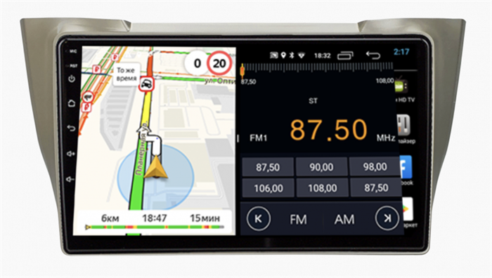 Parafar для Lexus RX II 300 2003-2009 на Android 10.0 (PF300LTX) - фото 218445