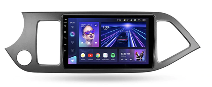 Штатная магнитола Teyes CC3 6/128 ГБ для Kia Picanto 2011-2016 на Android 10.0 - фото 219615