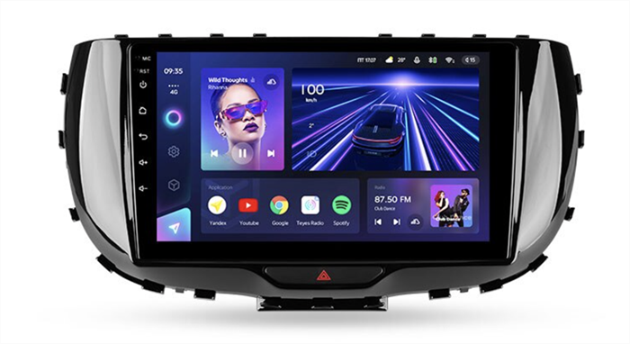 Штатная магнитола Teyes CC3 6/128 ГБ для Kia Soul III 2019-2024 на Android 10.0 - фото 219668