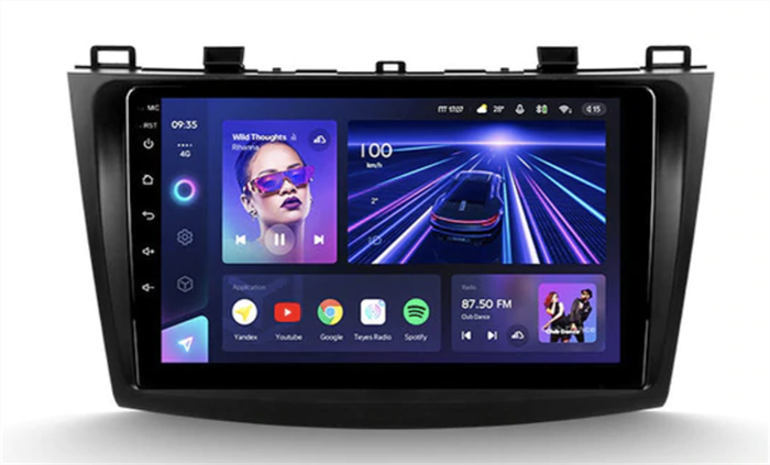 Штатная магнитола Teyes CC3 6/128 ГБ для Mazda 3 (BL) 2009-2013 на Android 10.0 - фото 219762