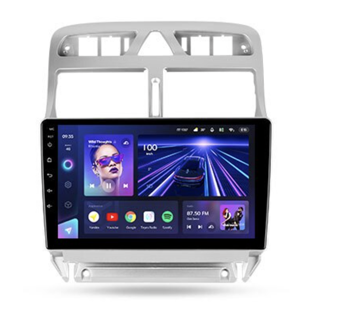 Штатная магнитола Teyes CC3 6/128 ГБ для Peugeot 307 I 2001-2008 на Android 10.0 - фото 220022