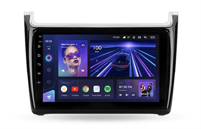 Штатная магнитола Teyes CC3 6/128 ГБ для Volkswagen Polo 5 2009-2019 на Android 10.0 - фото 220379