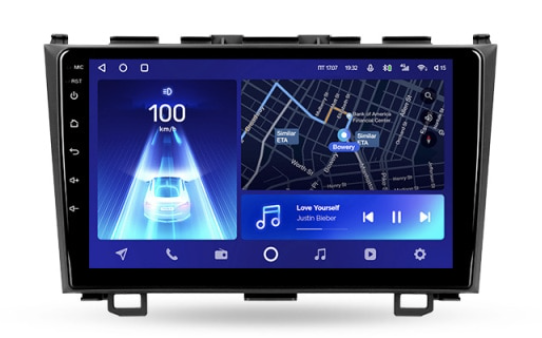 Штатная магнитола Teyes CC2 Plus 3/32 ГБ для Honda CR-V 2007-2012 на Android 10.0 - фото 222722