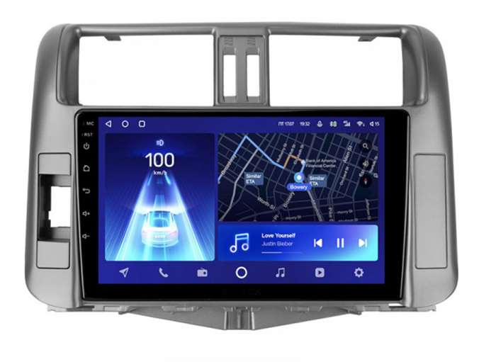 Штатная магнитола Teyes CC2 Plus 3/32 ГБ для Toyota Land Cruiser Prado 150 2009-2013 на Android 10.0 - фото 223098