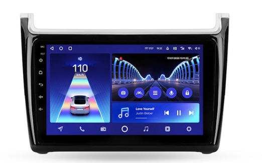 Штатная магнитола Teyes CC2 Plus 4/64 ГБ для Volkswagen Polo 5 2009-2019 на Android 10.0 - фото 226799