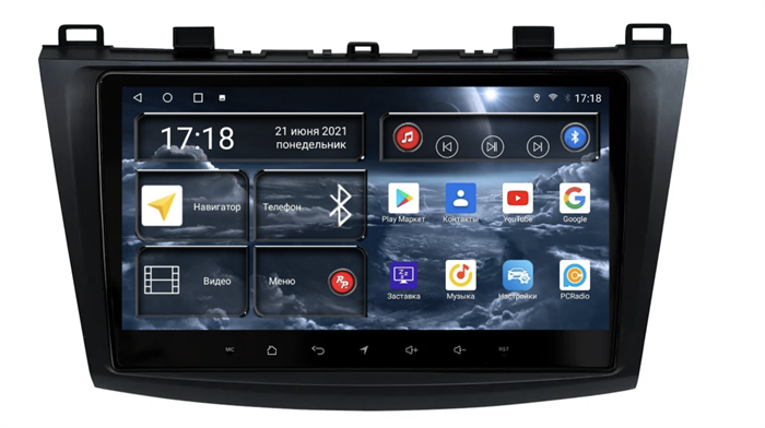 Штатная магнитола Redpower 71034 для Mazda 3 (BL) 2009-2013 на Android 10.0 - фото 228487